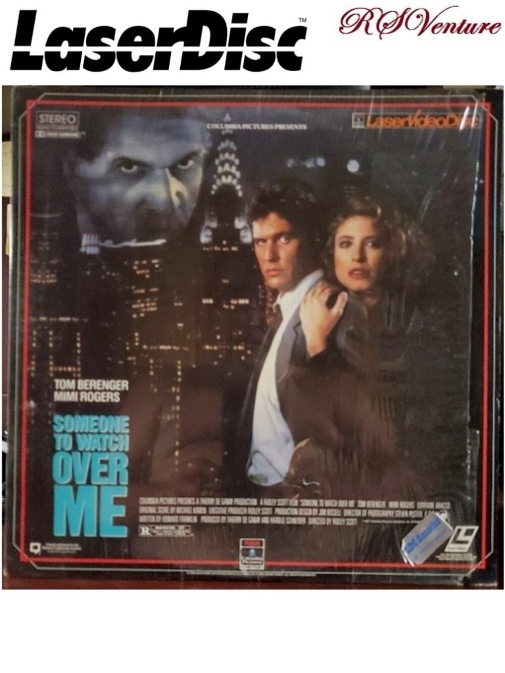 LaserDisc Film "SOMEONE TO WATCH OVER ME"